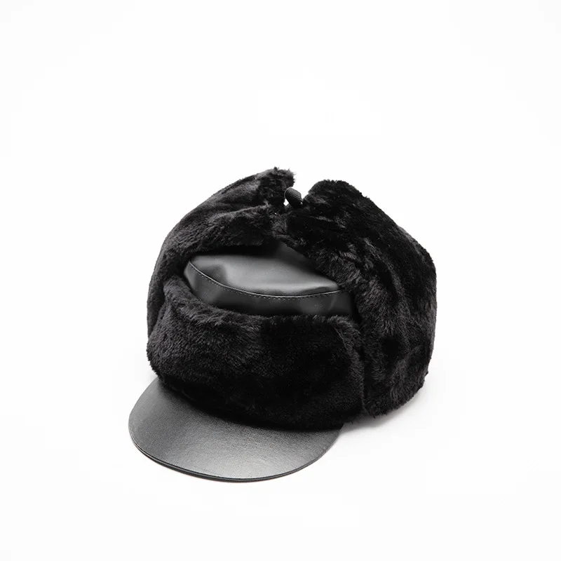 

Lei Feng Hat Men's Warm Cotton Hat -proof Outdoor Hat Protection
