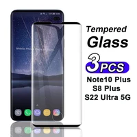 Tempered Glass Screen Protector For Samsung Galaxy Note10 Plus S8 Plus S22 Ultra 5G For Samsung Note 10 Plus S22Ultra S8+