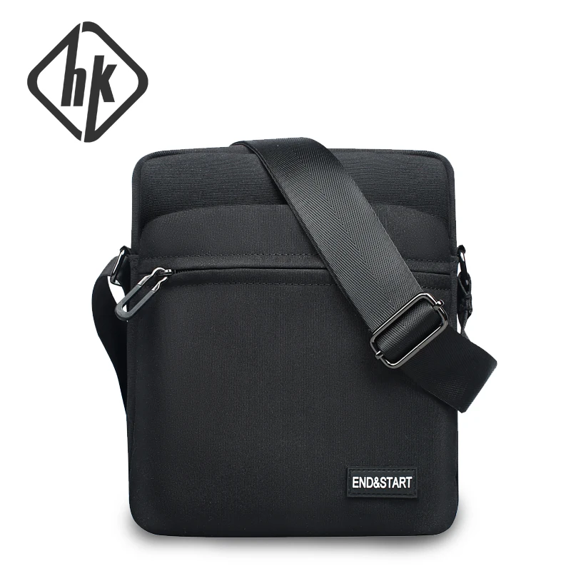 HcanKcan Men's Bag Fashion Light Weight Shoulder Bag Husband Casual Mini Phone Belt Bag Portable Party Bag For Man Messenger Bag