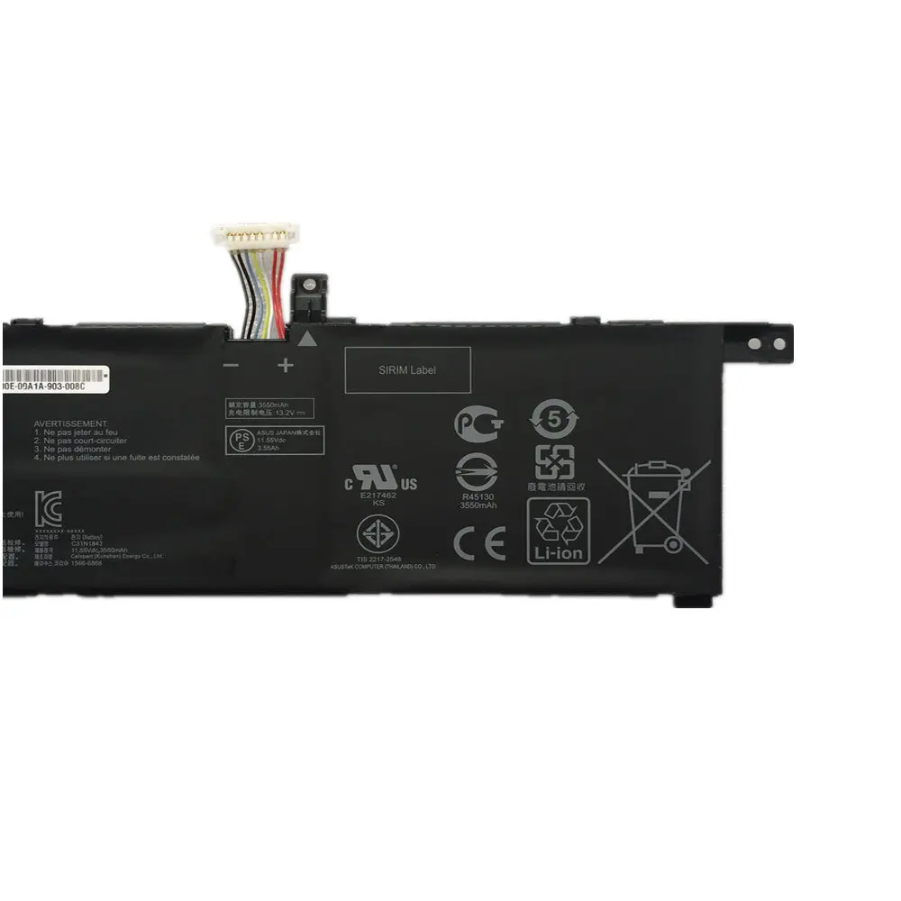 Новый C31N1843 0B200- 03430000 Аккумулятор для ноутбука Asus VivoBook S14 S432 S432FA S432FL S15 S532 S532FA S532FL X432FA
