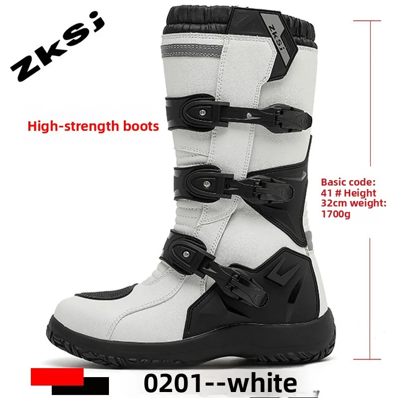 

Мотоциклетные ботинки 2025 года, мужские и женские защитные ботинки до середины икры, мото-мотоциклетное снаряжение, гоночные длинные мотоциклетные ботинки, мужские