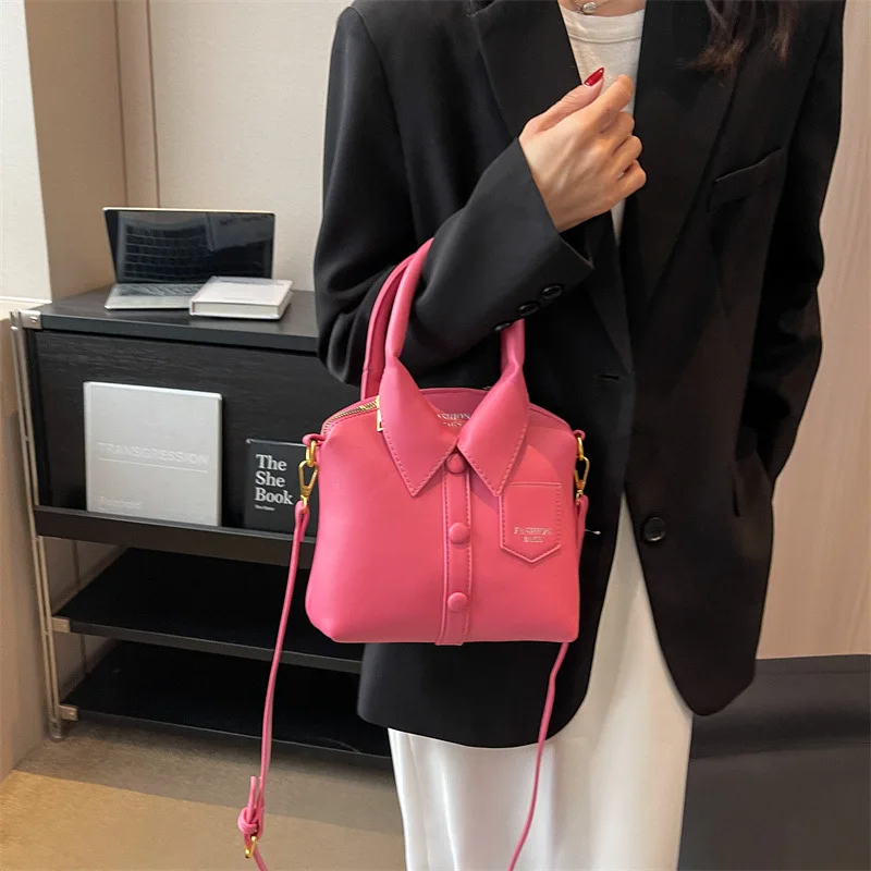 

Новая Модная креативная нишевая дизайнерская индивидуальная универсальная трендовая простая сумка через плечо с цепочкой женские сумки