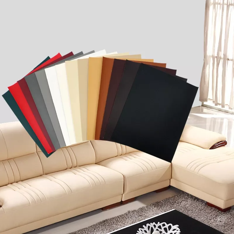 

Self Adhesive Leather Patch Stick on Sofa Clothes Seat Repairing Patch Pu Fabirc Stickers DIY Craft