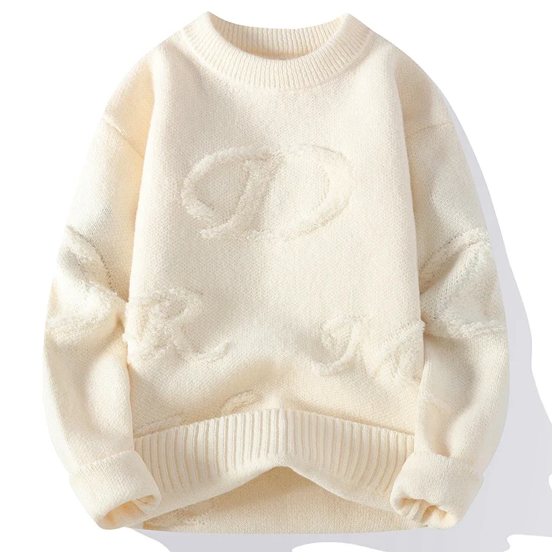 Осенний зимний новый свитер мужской кашемировый трикотаж элитный роскошный