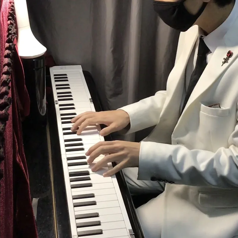 

Folding Professional Piano Digital Flexible Children Piano Midi Controller Child Synthesizer Piano Infantil Piano Keyboard