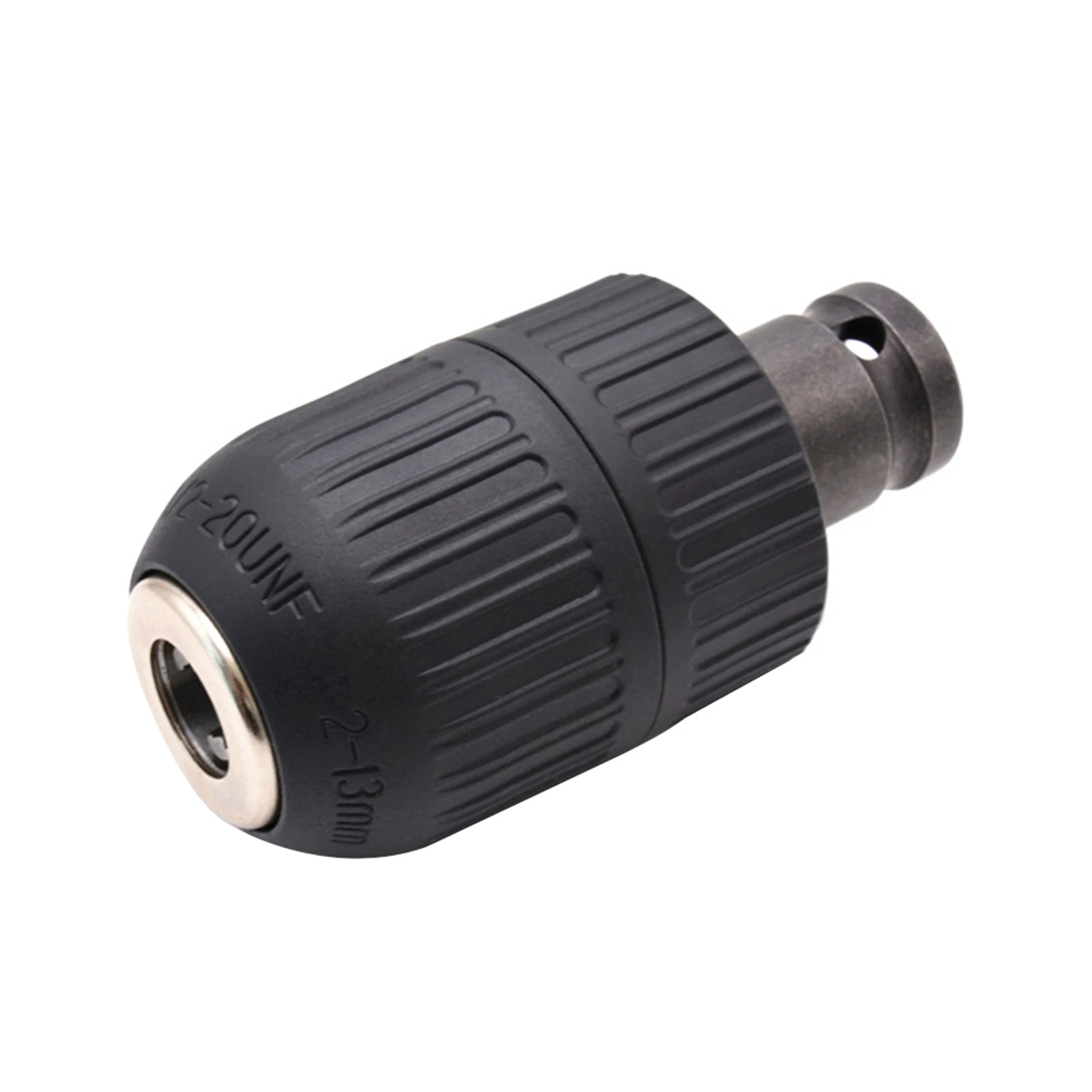 

Conversion Drill Chuck Replacement Parts Black With Adapter Labor Saving Keyless Bit 1/2 Thread Hardware For Impact Wrench