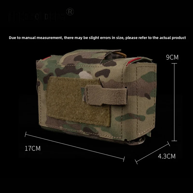Фото Тактический поясной жилет MOLLE V3: Малый портативный быстросъемный медицинский набор №3