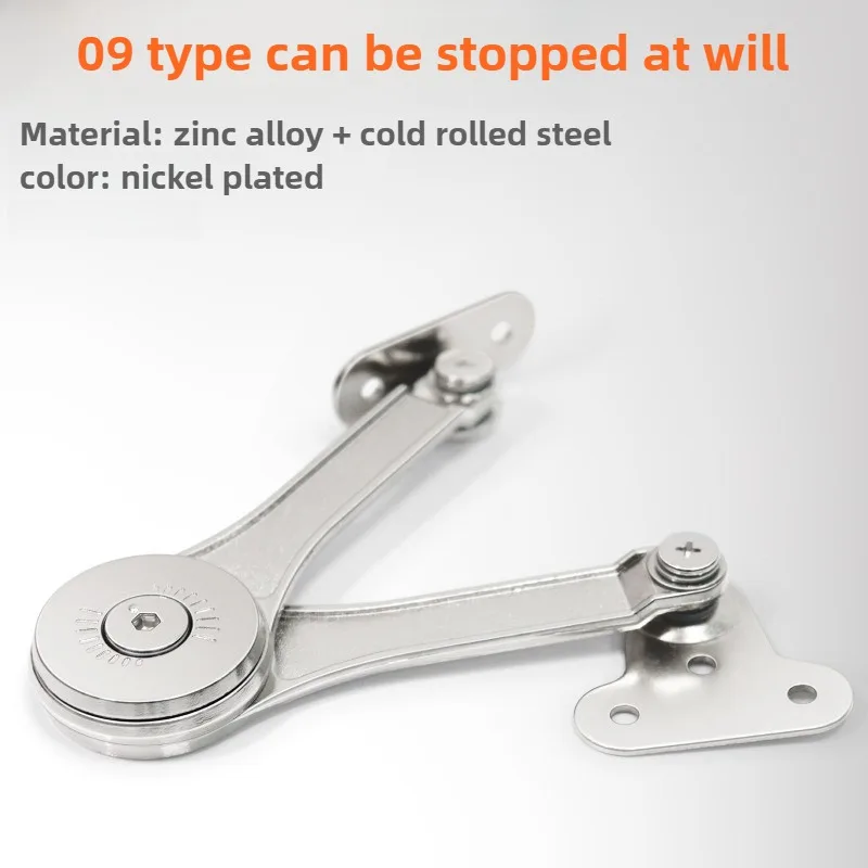 1 шт. гидравлические случайно стопорные петли, дверца кухонного шкафа, регулируемая польская петля, подъемная клапанная опора для мебели, фурнитура