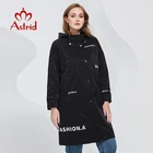 Astrid Женский Тренч Женская куртка оверсайз с принтом Длинная ветровка модное пальто женская верхняя одежда Весна 2022 AS-10143