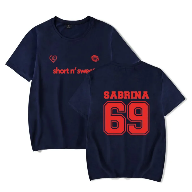 Милая футболка Sabrina плотника Merch для женщин/мужчин летняя модная унисекс с