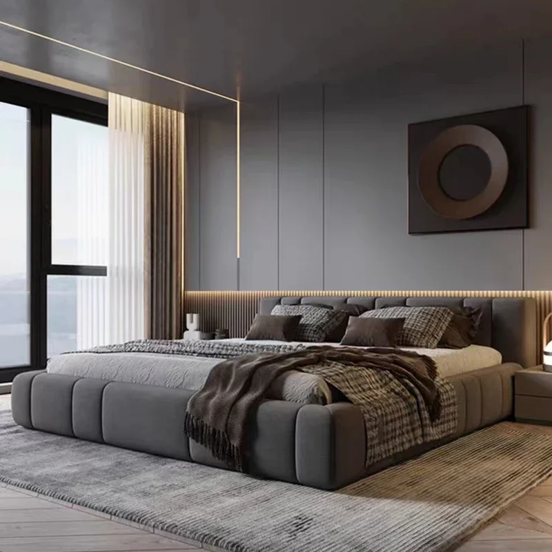 Органайзер для спальни кровати большого размера многофункциональная кровать с