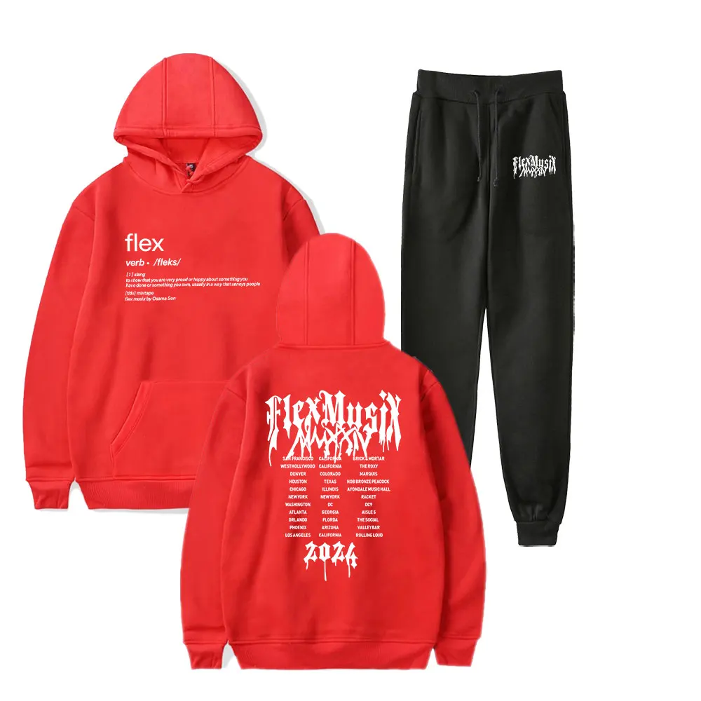 Osamason Flex Definition Musix толстовка с капюшоном