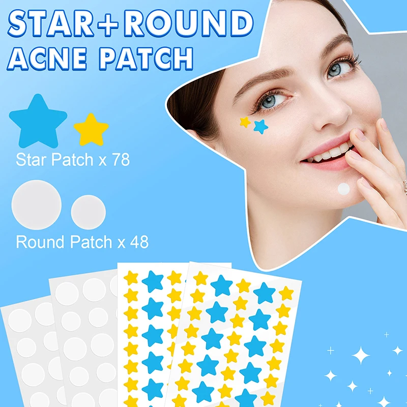 

96pcs/sheet Invisible Acne Patches Removal Pimple Anti-Acne Hydrocolloid Patches Spots Marks Concealer Repair Sticker Waterproof