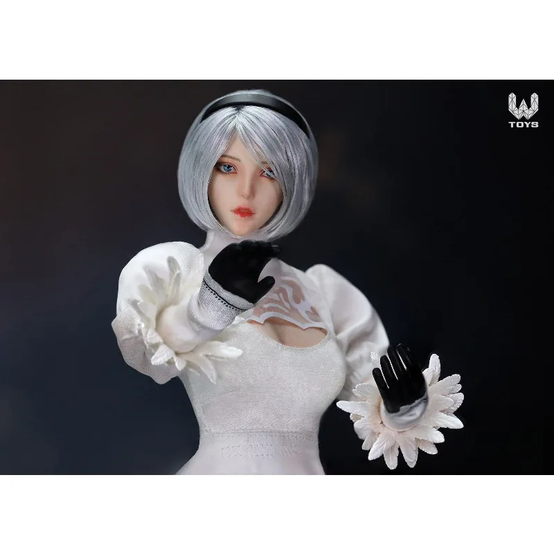WTOYS 16 Nier Mechanical Era Yurha 2B: Набор аксессуаров для головы и одежды персонажа Nier (art.: 3920dbcc5aa87) - 3920dbcc5aa87