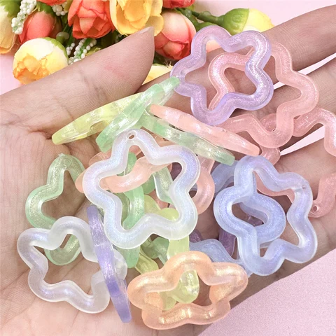 Бусины акриловые 40 шт., 29,4 мм