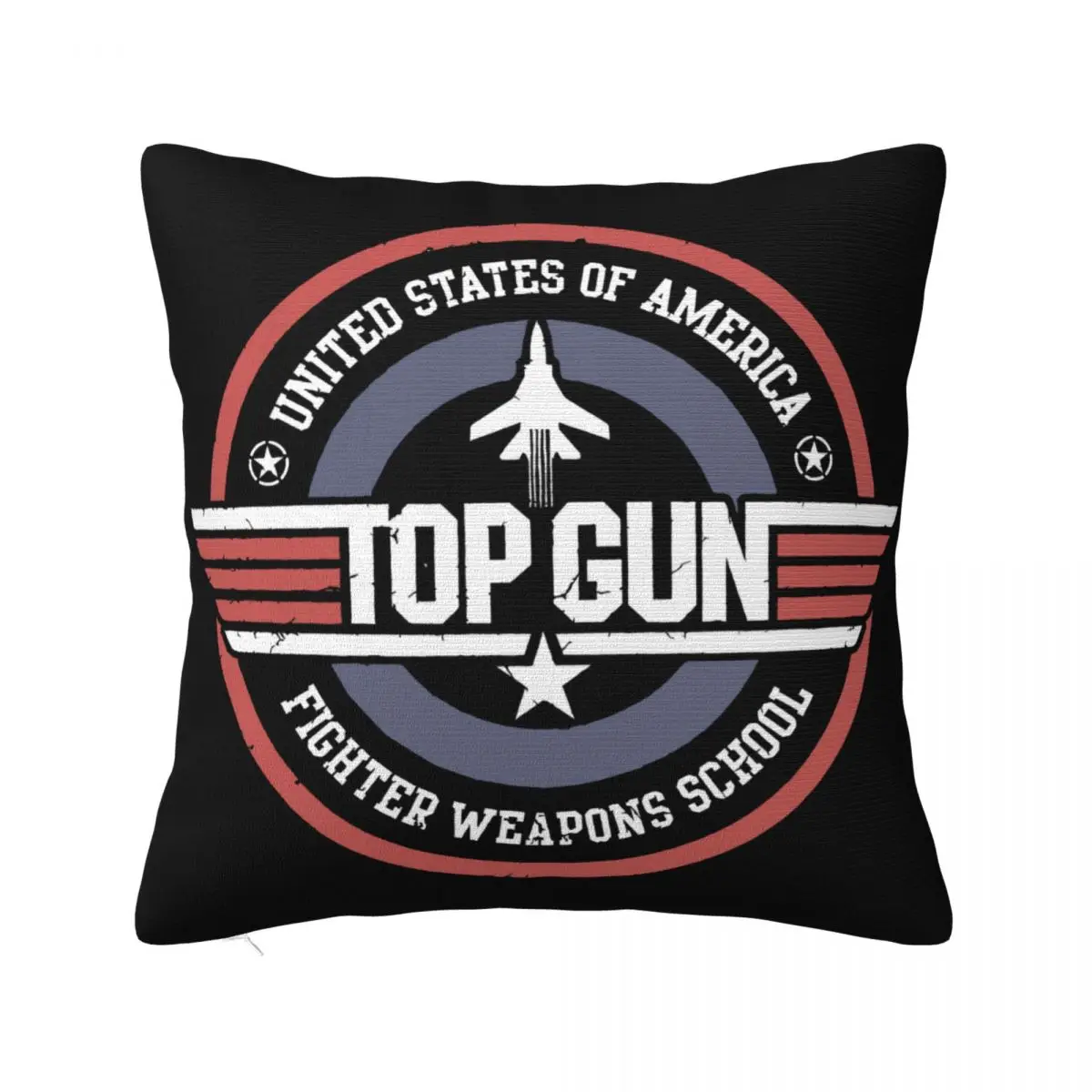 Top Gun Fighter Weapons School Мужской свитер Официальный от Hybris Splicing Низкая цена Музыка Аниме