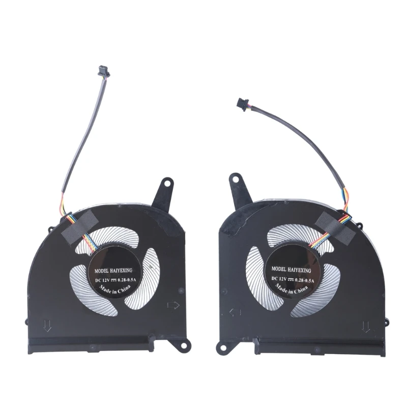 Ноутбуки CPU GPU Радиаторы Вентилятор DC12V 4Pin 4wires для AERO15 15G 15P 17P