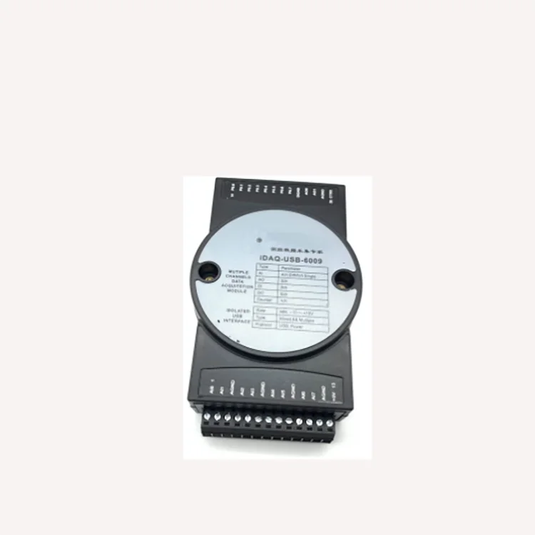 

New DAQ-USB-6009 Electronic Component DAQ 8-channel 14-bit 8AD 48k Real-time 2DA 8DI/DO the Labview Replace NI USB-6009