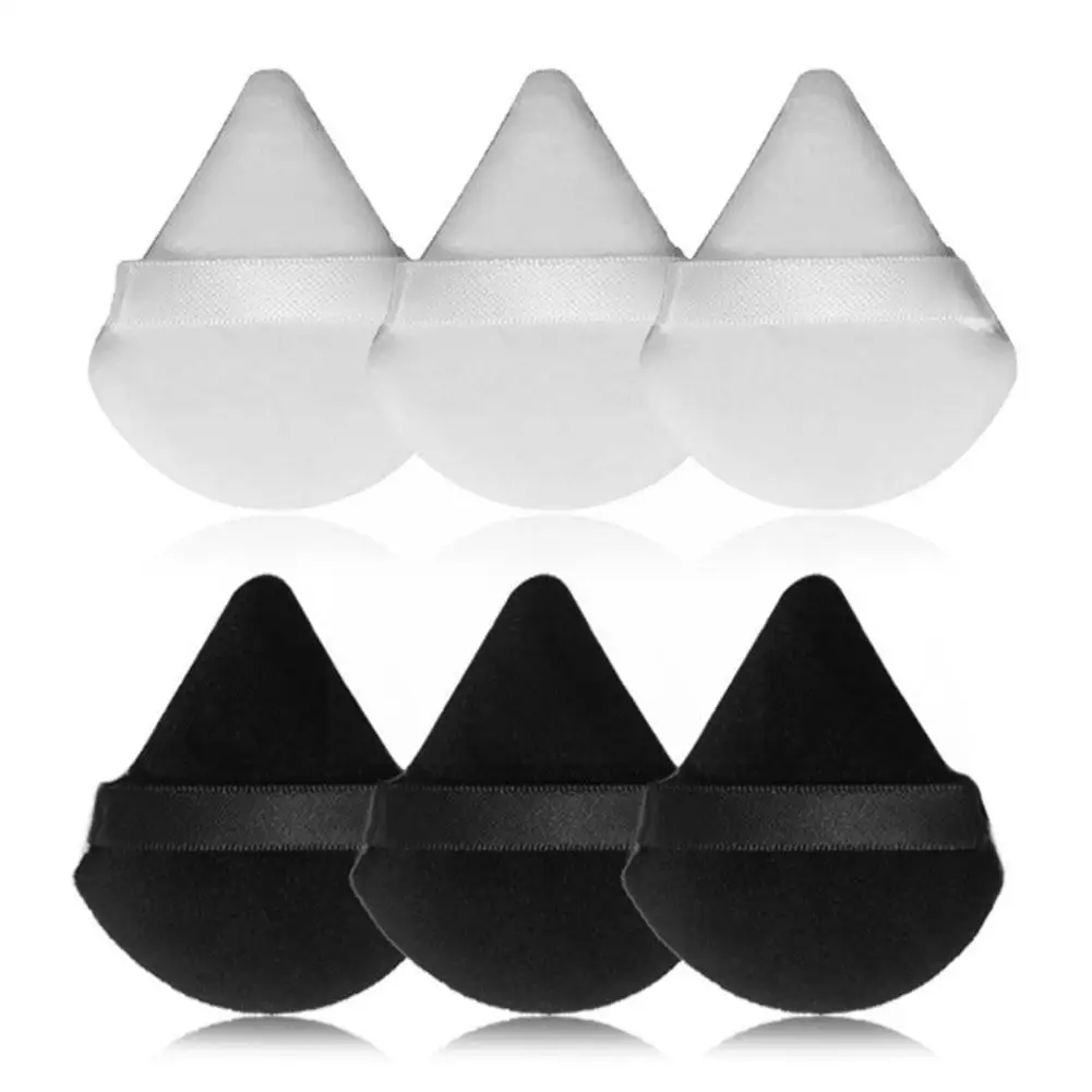 10 Packs Powder Puff Face Soft Triangle Makeup Tool Powder Powder Body Under Loose Blender Contouring Eyes Sponges Makeup K1X7