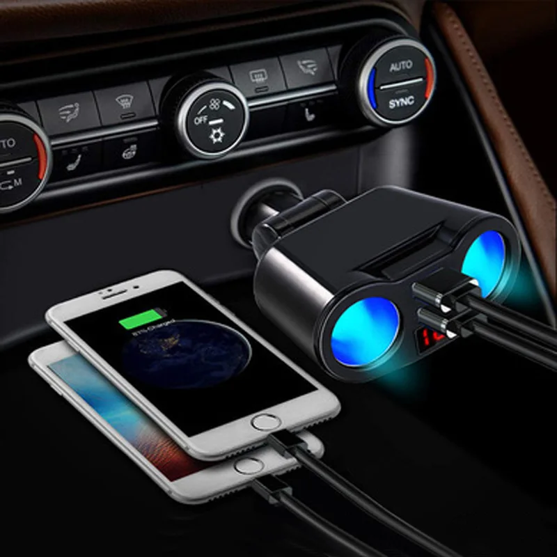 3.1A Dual USB Car Charger 2 Po	