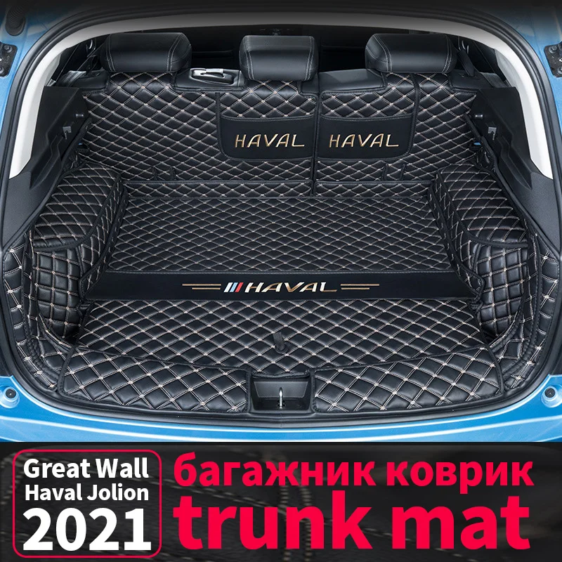 

TPE Trunk Frunk Mats For GWM Haval Jolion 2021 All-Weather Cargo Liners Car Boot Lower Compartment