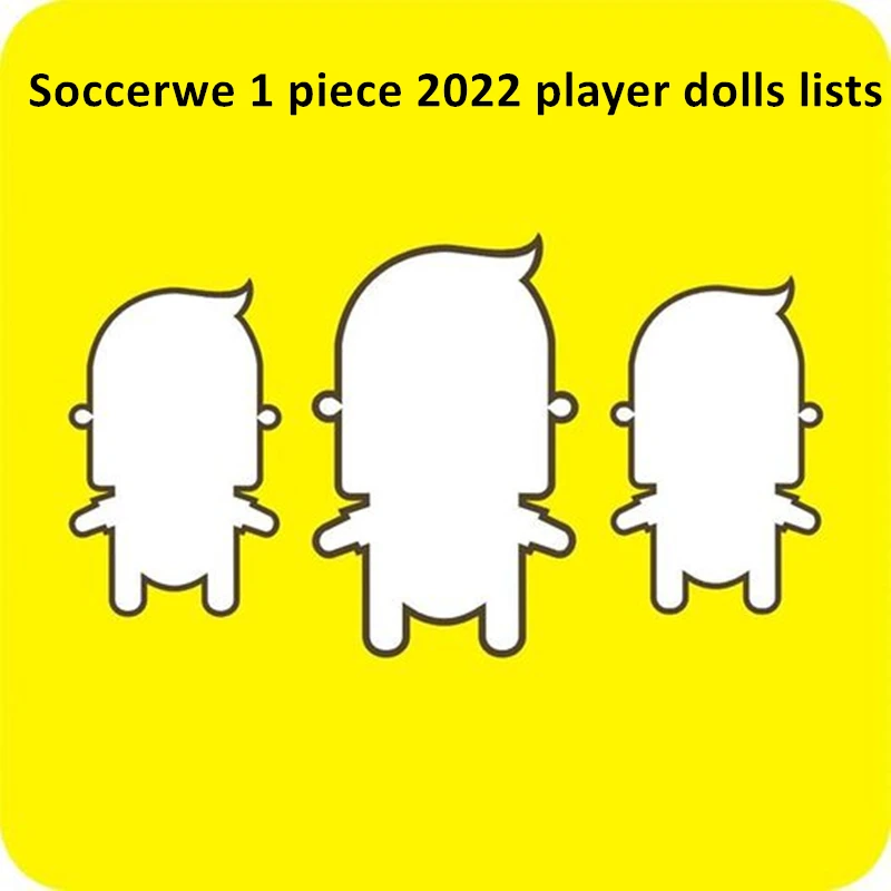 

Soccerwe 2022 Sesson Player Star Dolls Lists Soccer & Basketball Sports Super Figurines Action Puppets