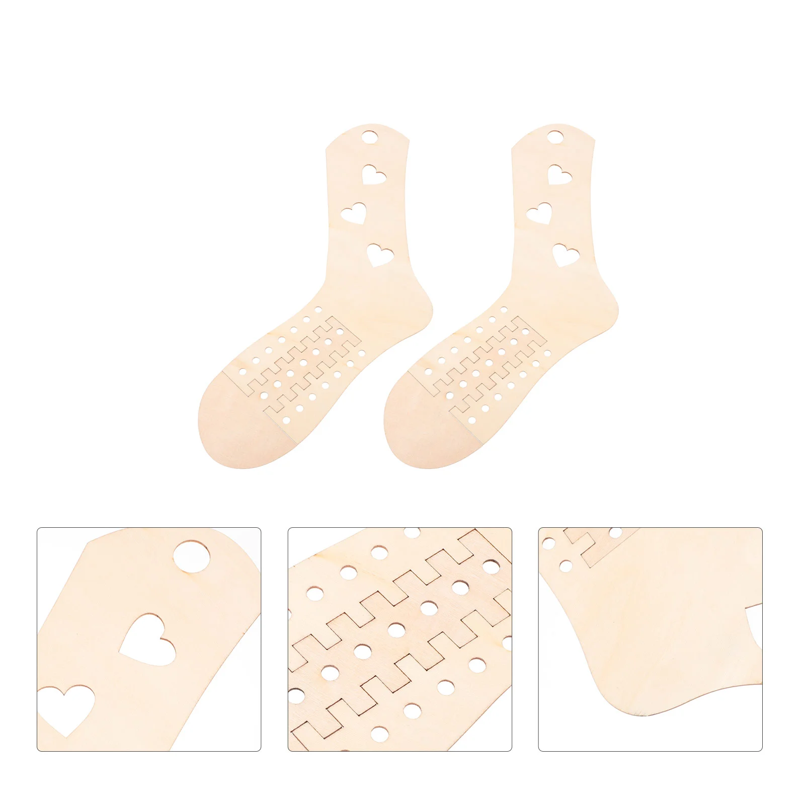 

Sock Knitting Blockers Blocker Stocking Wooden Displayhand Model Diy Silicone Adjustable Blocking Models Socks Woven Knit