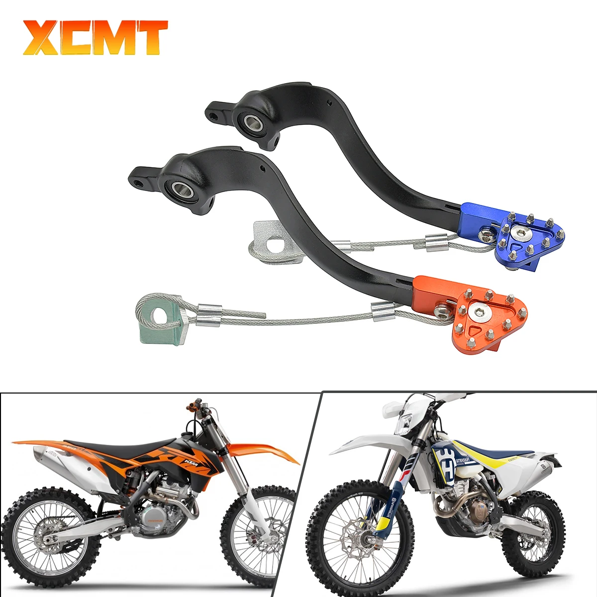 Педаль ножного тормоза мотоцикла с ЧПУ для KTM EXC SX SXF XC XCF HUSQVARNA TC TE FE FX FS 125 150 250 350 450 501