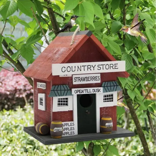 

Деревянный домик, кормушка для птиц, уличный домик с подвесной кормушкой для птиц, птичье гнездо, жидкость для обитания, белка, резисторы, ди...