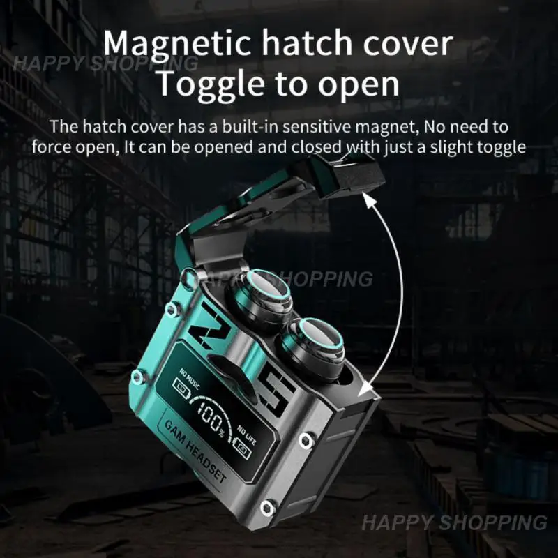 

With Charging Box 5.2 Wireless Earphone Music Gaming Headset 9d Stereo Sport Headset In-ear Earbuds With Mic Portable