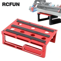 rc car metal repair station work stand assembly platform for rc 18 110 model crawler car drifting model accessories