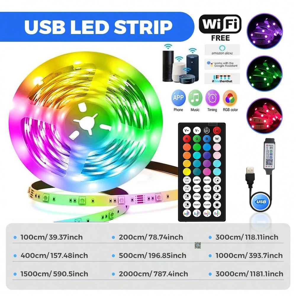 

NIMIMOON Умные RGB светодиодные ленты USB