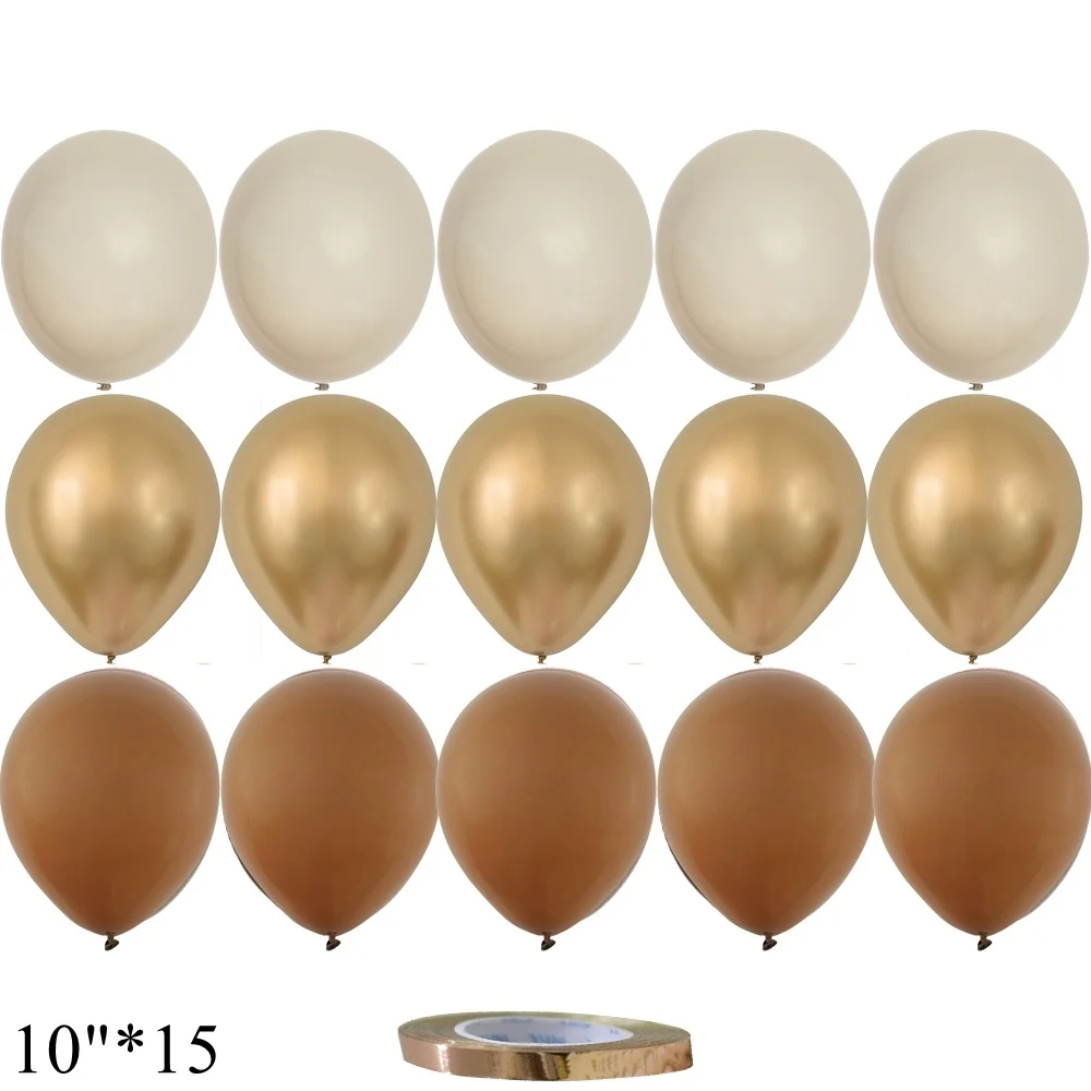 

Винтажные воздушные шары 10 дюймов хаки, набор из 15/20 шт DIY House