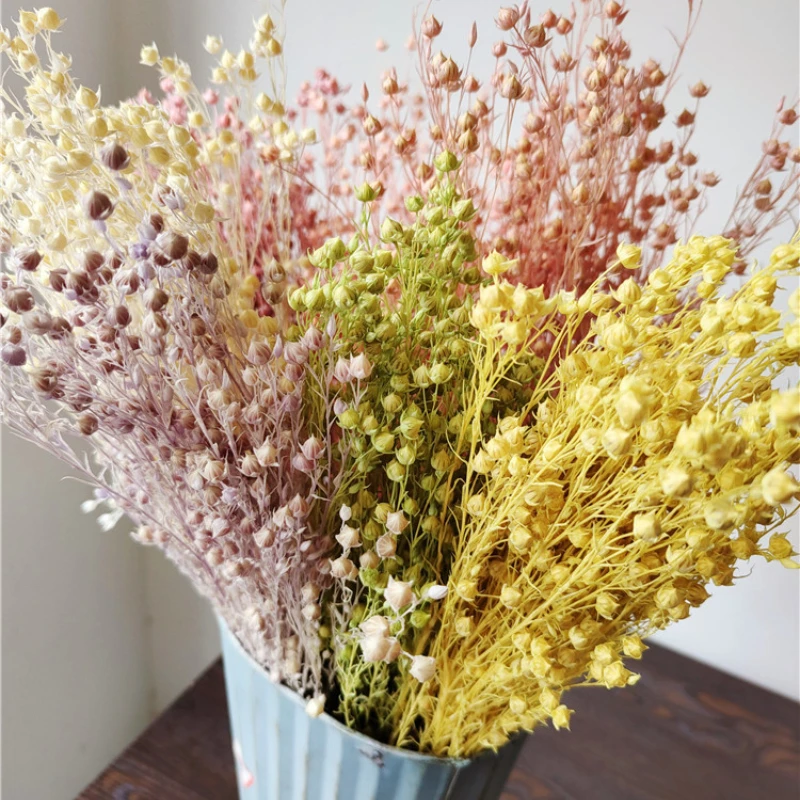 45-50 г/35-40 см, вечные бусины акации, натуральный фугуи, букет цветов, настоящие растения для самостоятельного украшения свадьбы, вечеринки, дома