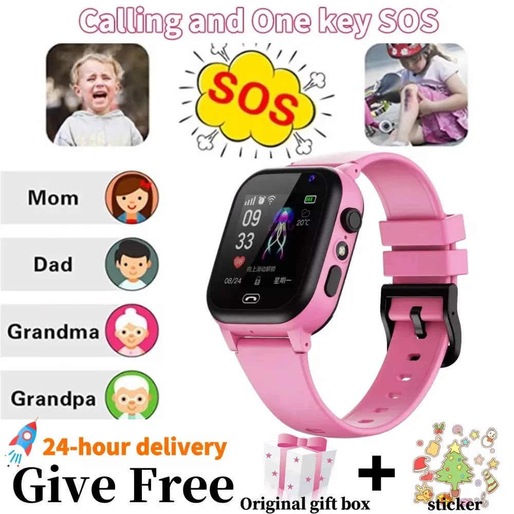 

New in 2022 Call Watch Original Smart Watches Kid Sim Card Kids 2g Kid for Child