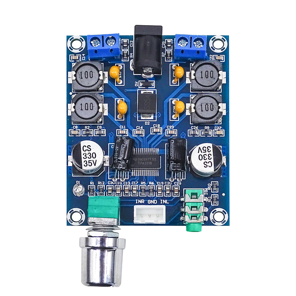 TPA3118D2 стерео усилитель мощности модуль DC 12V 24V 28V двухканальный 45W * 2 Цифровой HD