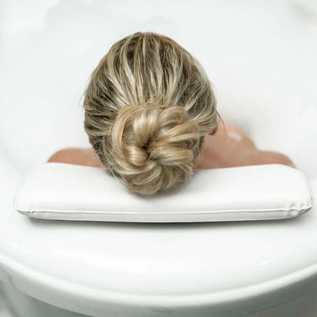 

SPA Bath Pillow Non-slip Bathtub Headrest Soft Neck Back Waterproof Comfort Cushion Bathroom Accessories