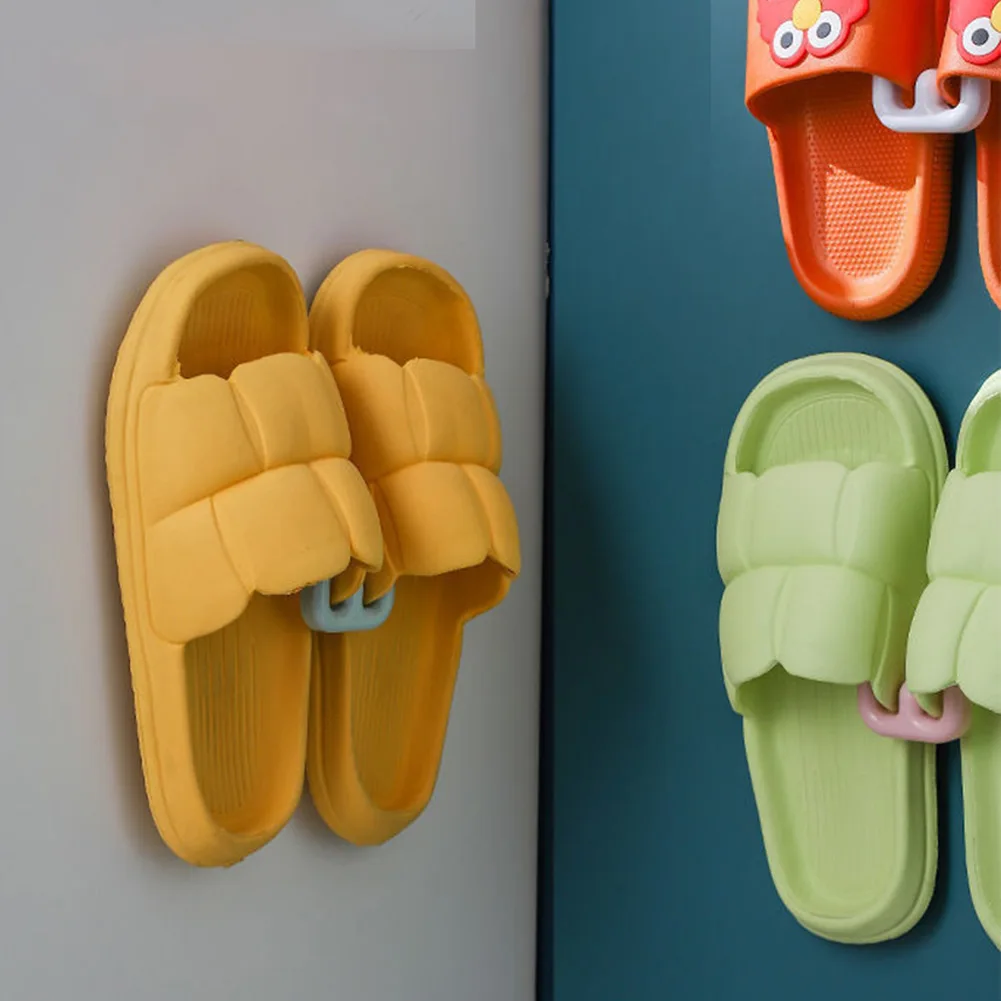 1шт держатель крючки для одежды ванная кухня пластик самоклеящаяся настенная