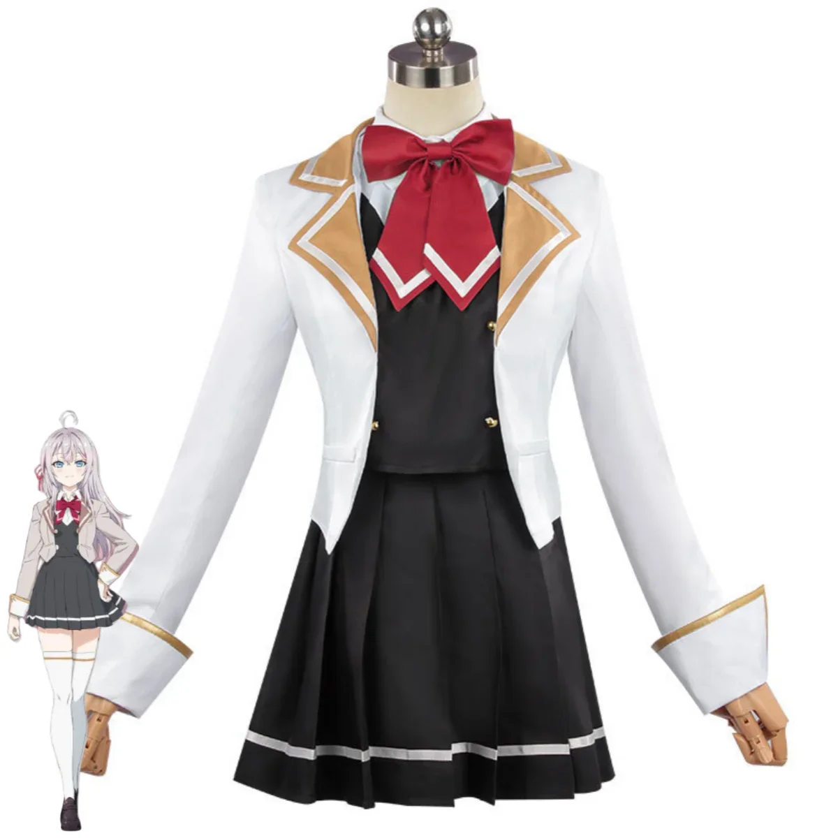 Аниме Alya иногда скрывает ее чувства в России Suo Yuki Alisa Mikhaylovna Kujo косплей костюм