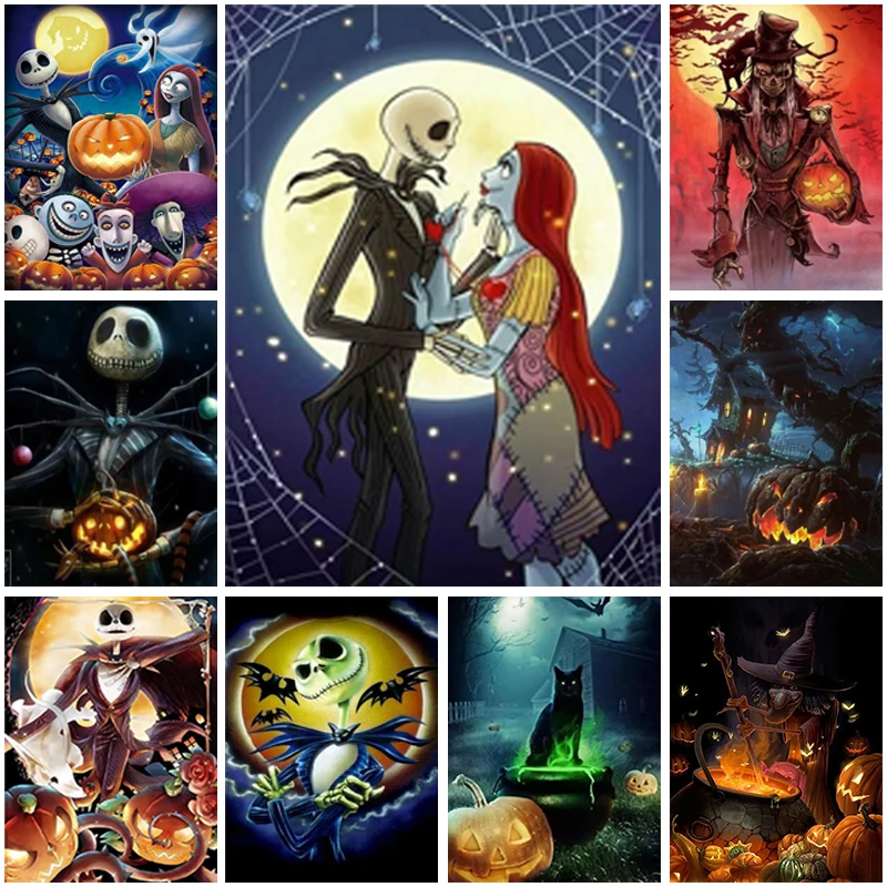 

Алмазная вышивка «Кошмар перед Рождеством»