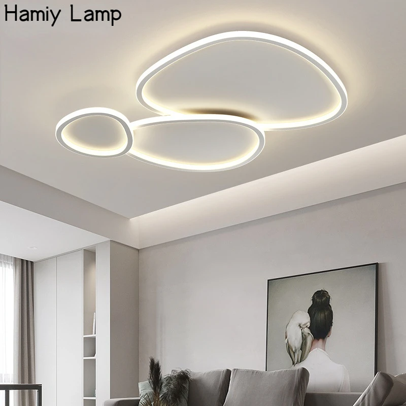

Modern Led Ceiling Lamp Simple Atmospheric Lighting Creative Decorative Lamp Intelligent Living Room Bedroom Kitchen Light