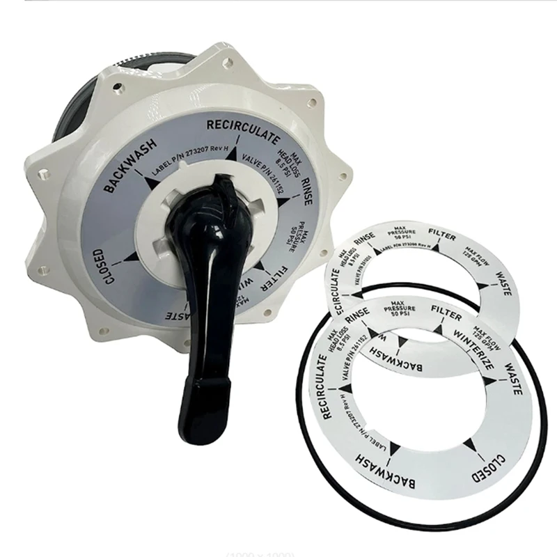 270067 2-дюймовый верхний клапан в сборе для многопортовых клапанов Pentair Hiflow с