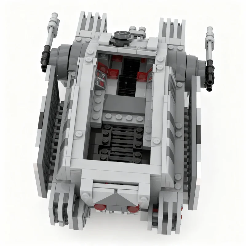 Фото Набор строительных блоков MOC TX GAVh Intimidator Star Battle, 585 деталей, модель для сборки, архитектурный конструктор, рождественский подарок, креативная идея для детей №4