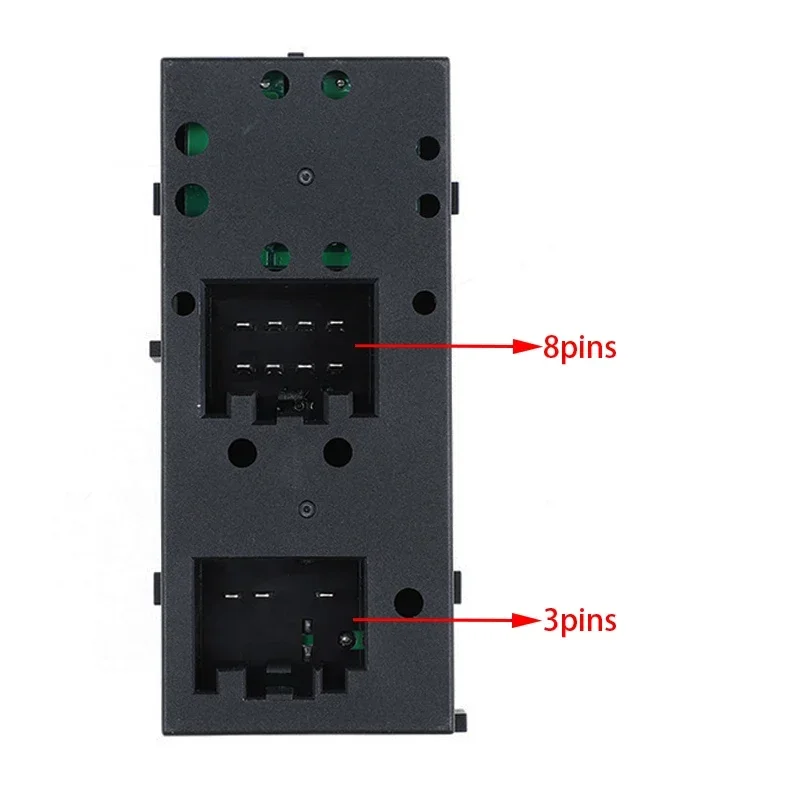 Передний левый автомобильный переключатель управления стеклоподъемником