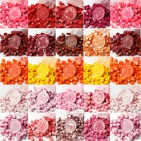 pink red warm color sealing beads wax seal bead stamp diy custom stamps beads envelope wedding postage card making hobby craft