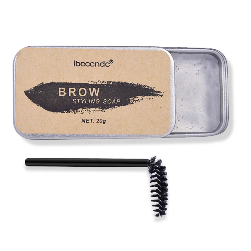 

Styling Pomadesoap Shaping Natural Wax Kit Brush Balm Makeup Brows Waterproof Freeze Brow Cream