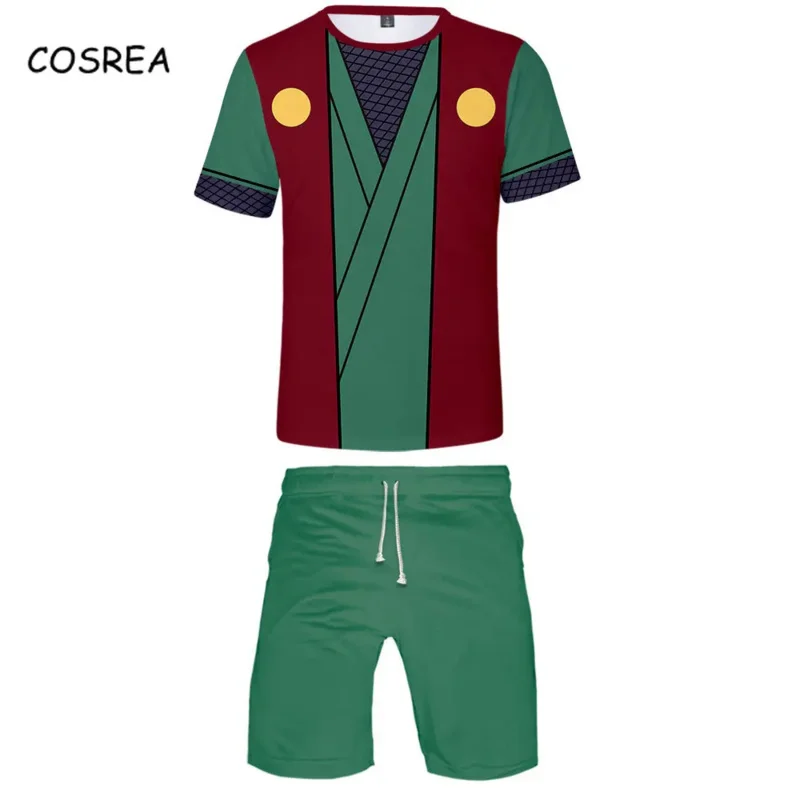 Футболка для косплея удзумаки Акацуки харано Сакура спортивный костюм шорты