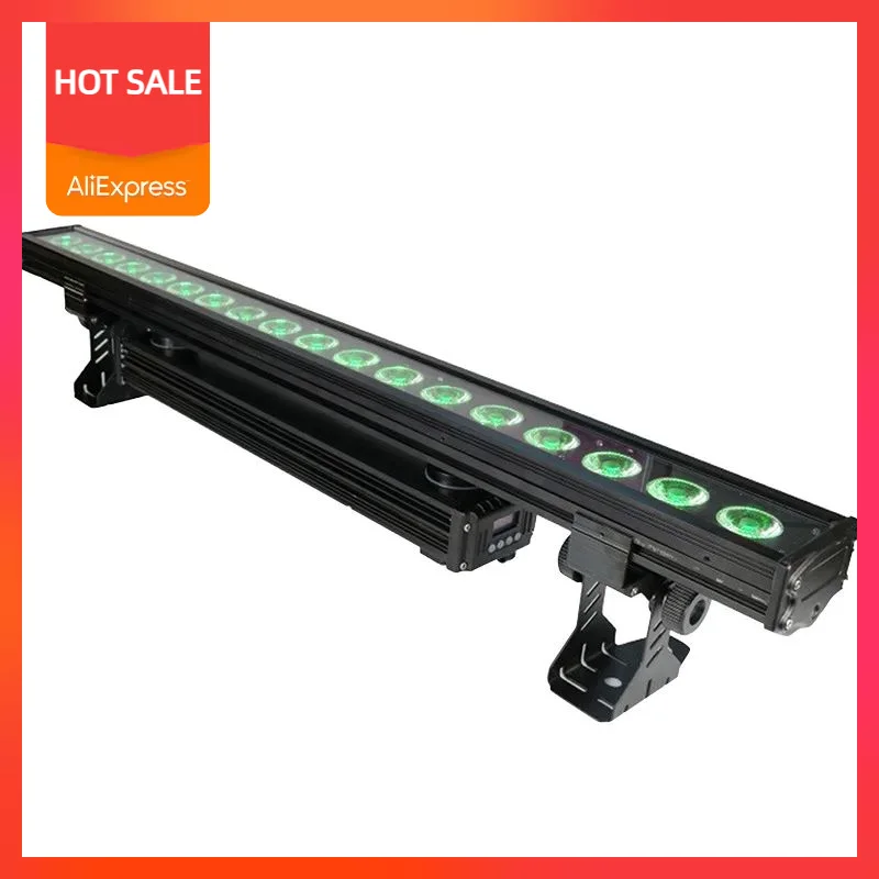 

18x18W Waterproof full color LED Wall Wash light For Stage Show Disco DJ Party Club Bar
