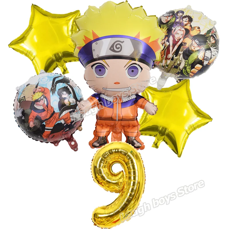 

Набор воздушных шаров Наруто Bandai