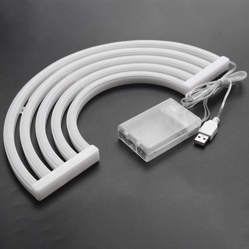 Милая Радужная неоновая вывеска светодиодный радусветильник/лампа для декора